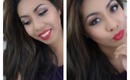 Get Ready with Me!!  Christmas party Makeup Look 2013 :)