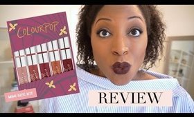 Colour Pop Liquid Lipstick Review for Brown Skin