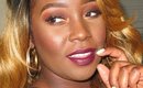 Brown glitter makeup tutorial