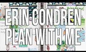 Erin Condren Life Planner Hourly Layout | Adorable Otters Spread
