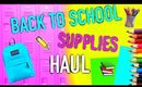 Back To School Supplies Haul for 2015-2016 + GIVEAWAY!