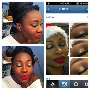 New to Beautylish...hope everyone enjoys, big shoutout to @kluermoi for such a beautiful look....