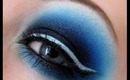Smokey Eye with Blue liner