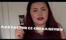 REVIEW + DEMO - Max Factor CC Cream - Best drugstore CC Cream?!