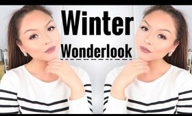 Winter WonderLook | Clean Glowy Winter Skin Makeup Tutorial @Gabybaggg