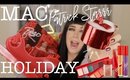 PatrickStarrr MAC HOLIDAY COLLECTION SLAY RIDE | LOOKS SWATCHES + REVIEW
