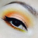 Sunset Inspired Eye Makeup