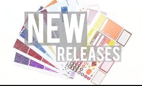 NEW RELEASES + GLITTER HEADERS!