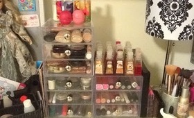 Makeup Collection & Storage!