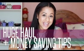 HUGE HAUL + Money Saving Tips - H&M, Bershka, Lush, La Senza | Siana