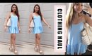 Summer Clothing Try On Haul! // Affordable Dresses and more!