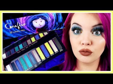 I Tried A Coraline Eyeshadow Palette Review + Swatches.