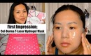 First Impression: Cel-Derma T-Laser Hydrogel Mask | FromBrainsToBeauty