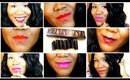 Kat Von D Studded Kiss Lipstick Set Lip Swatches and Review - Brown Girl Friendly Lipsticks