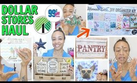 99 CENTS ONLY STORE AND DOLLAR TREE HAUL! HOME DECOR NEW ITEMS + MORE!