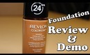 Revlon Colorstay 24hr Foundation Review & Demo ♥ Discount June 2013