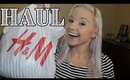 H&M HAUL + TRY ON