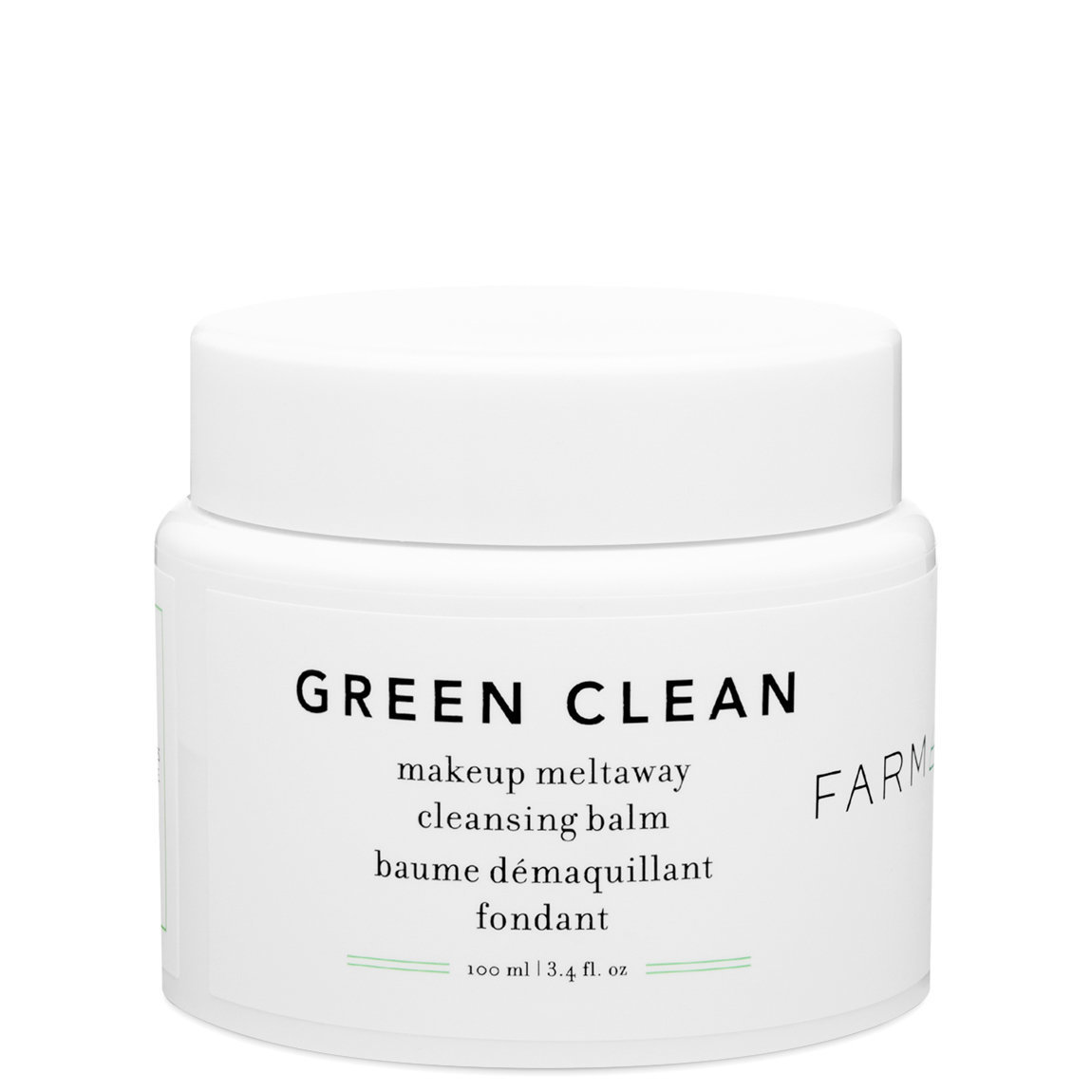 Farmacy Green Clean Makeup Meltaway Cleansing Balm 3.4 oz alternative view 1 - product swatch.