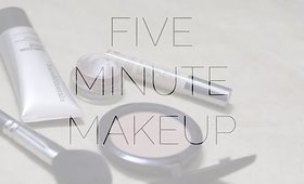 Get Ready With Me: 5 Minute Makeup!