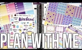 Erin Condren Life Planner Neutral Hourly Layout | Bright Summer Theme