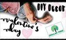 DIY DOLLAR TREE VALENTINE'S DAY DECOR! DIY VALENTINE'S DAY DECOR 2017!
