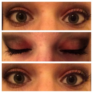 Was experimenting with my new cranberry ice eyeshadow and thought I'd share :)