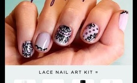 Lace Nail Art Kit