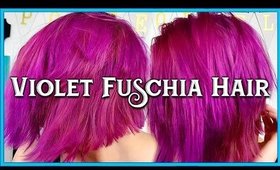 Fuschia Hair! Violet Dream Arctic Fox | Hair Color Transformation