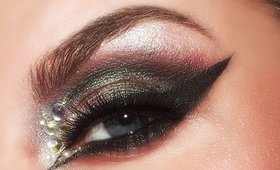 Holographic Duochrome  Faux Drag Queen Make Up Tutorial