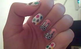 Easter nail art! ♡