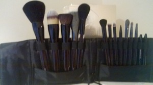 Kevyn Aucoin's New Essential Brush Collection.  Bought these last week, and I love them.His new foundation brush is fantastic. 