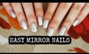 Super Easy Mirror Nails! | ft Empress Tips | Rosa Klochkov