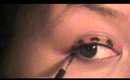 DIY Violent Lips(Tattooed Lips)+Animal Eyes(Makeup Tutorial)