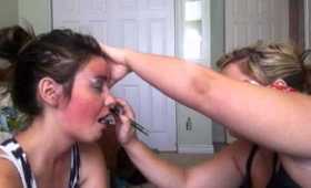 Blindfolded Makeup Challenge with Amanda!