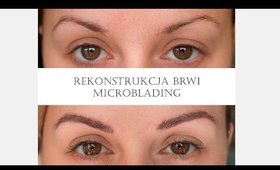 ♡ VLOG -Makijaż Permanentny Brwi ♡  MICROBLADING - Zrobiłam To!