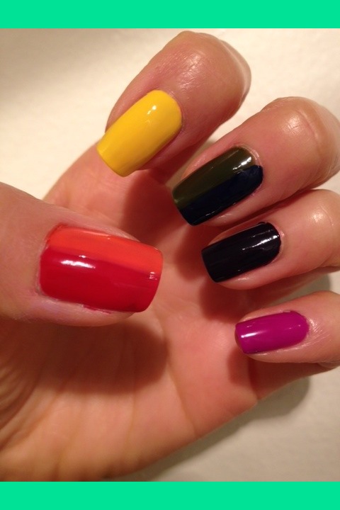 Rainbow nail | Romee H.'s (chorom) Photo | Beautylish