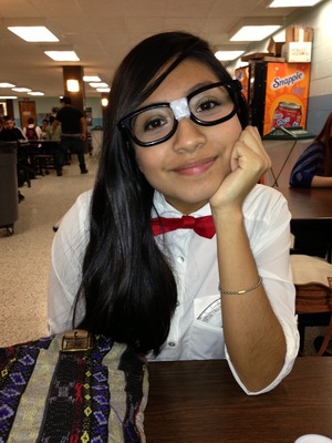 It was nerdy day at my school for spirit week! 