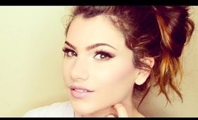 Lorac PRO To Go Eye/Cheek Palette ♥  Bronzed Makeup Tutorial! | Kayleigh Noelle
