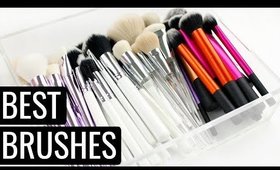 BEST AFFORDABLE/DRUGSTORE MAKEUP BRUSHES 2018!