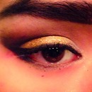 Cut Crease Black and Gold