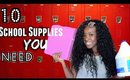 10 School Supplies You ACTUALLY Need!