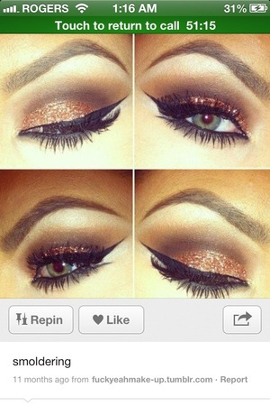 Im not a glitter fan but im in love with this!