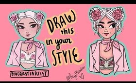 Draw This in My Style Challenge #1- Procrastiartist