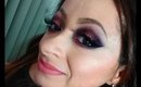 Cranberry And Plum MakeupTutorial - Winter makeup