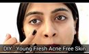 DIY for Young, Glowing & Acne Free Skin Using Sandalwood & Turmeric