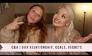 Q&A with My Sister | Fighting, Life Goals, Regrets