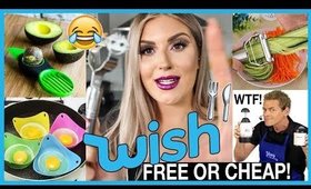 Trying WISH APP Kitchen Gadgets 🍳🔪 Does It Work?!