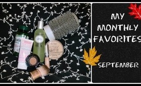MY SEPTEMBER FAVORITES: BEAUTY AND MORE!