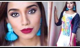 Chatty GRWM waerable Indian makeup tutorial.