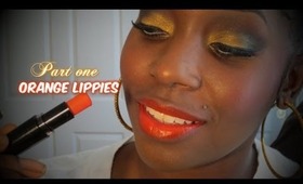 In My Makeup Collection | Orange/Coral Lippies Part 1